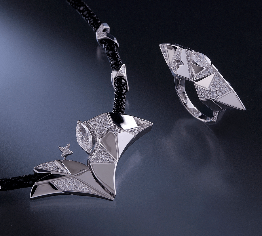 ADAMANTJJA珠宝设计大赛2009“优秀奖”“国际铂金协会奖” 获奖作品